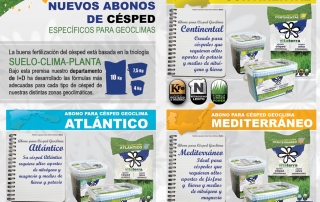 Nuevos abonos zonales para césped de VITATERRA