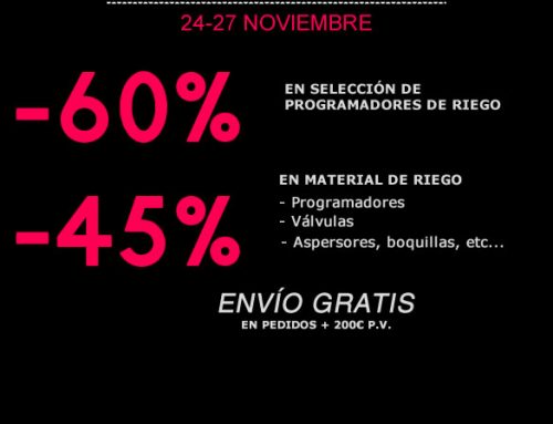 Black Friday en la tienda Césped.es